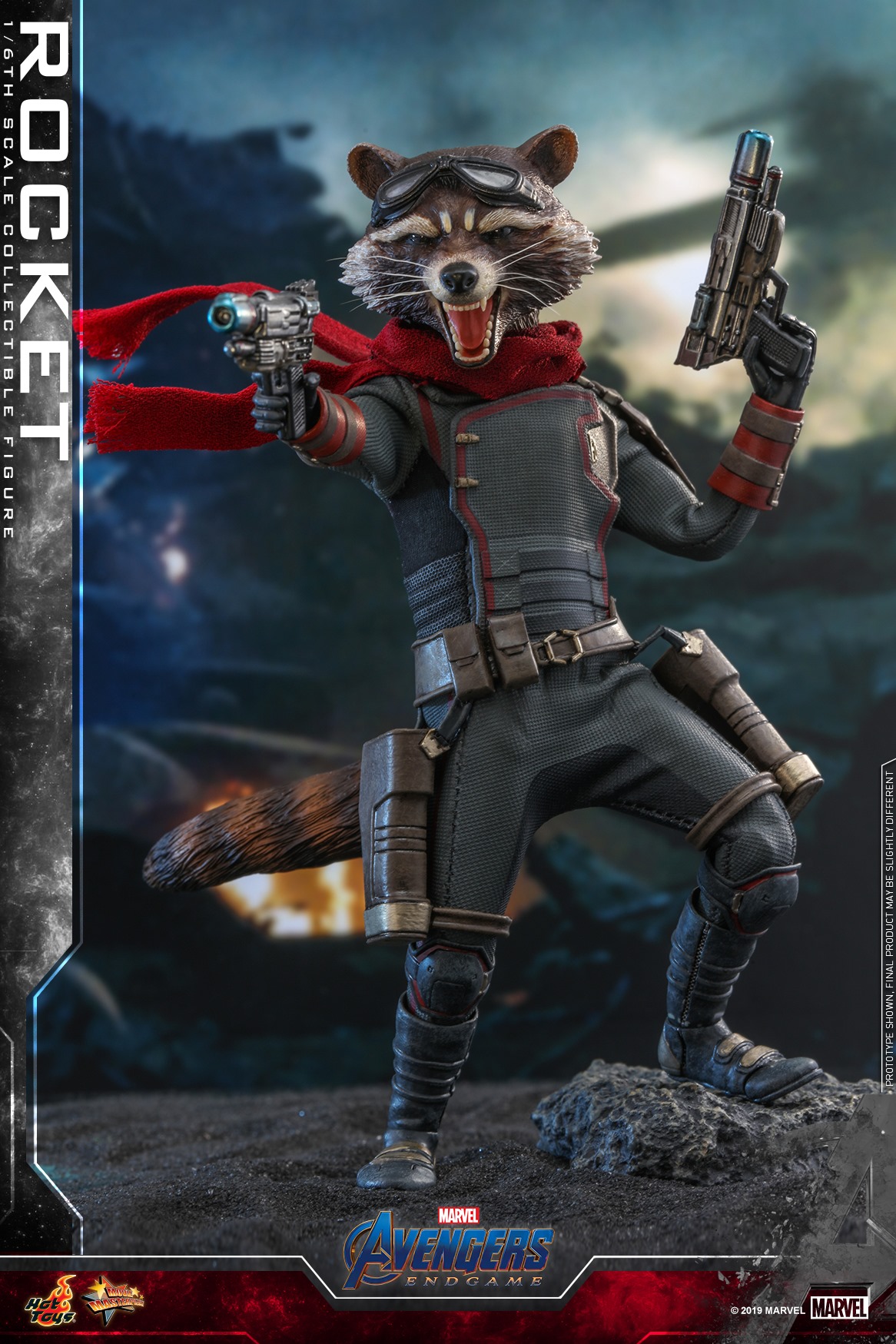 "Pre-Order" Hot Toys Avengers: Endgame - 1/6th scale Rocket Collectible Figure