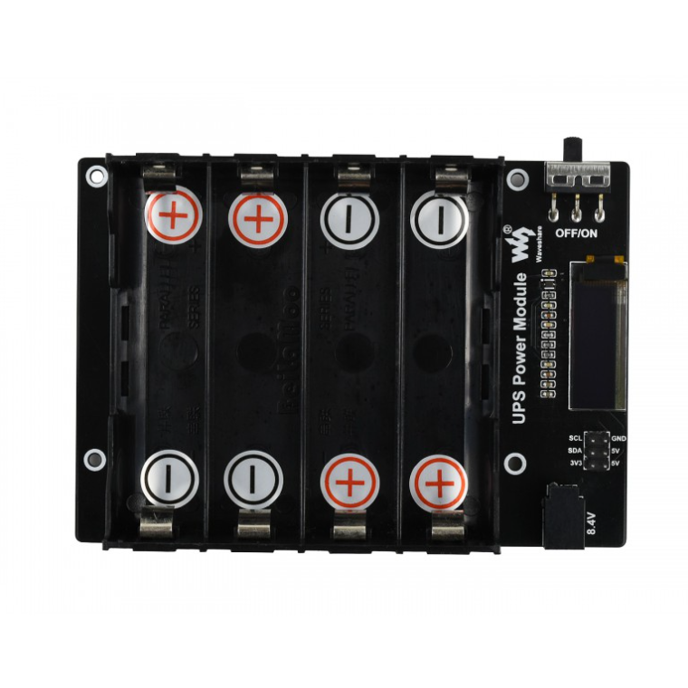 Uninterruptible Power Supply UPS Module For Jetson Nano, Stable 5V Power Output (แท้จาก Waveshare)