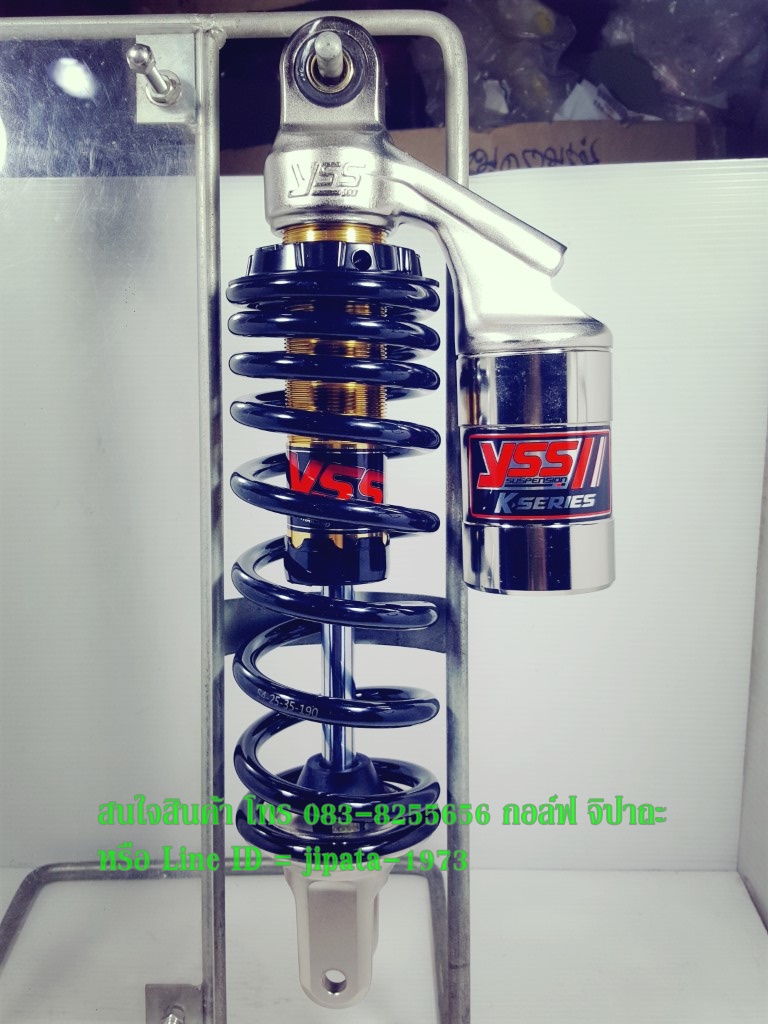 (Click,Mio) โช้คอัพหลังเดี่ยว YSS รุ่น K Series สำหรับ Honda Click,Scoopy i,Mio