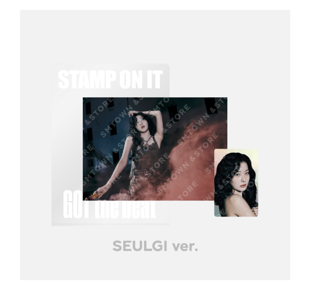 GOT the beat -GOT the beat The 1st mini Album - 'Stamp On It' MD Collection] - ของสะสม POSTCARD + HOLOGRAM PHOTO CARD SET - Seulgi
