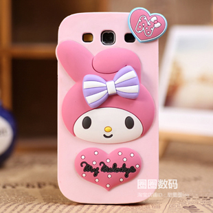 Pre-Order เคสโทรศัพท์มือถือแบบฝาหลังซิลิโคน Hello Kitty, My Melody, Wish Me Well สำหรับ Sumsung S3 / i9300 มี 4 ลาย 2 สี