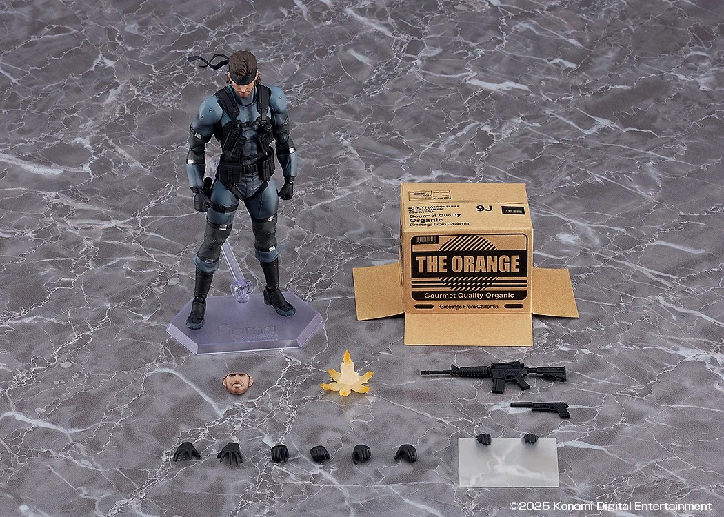 "Pre-Order" [645] figma Solid Snake: MGS2 ver. Updated Edition