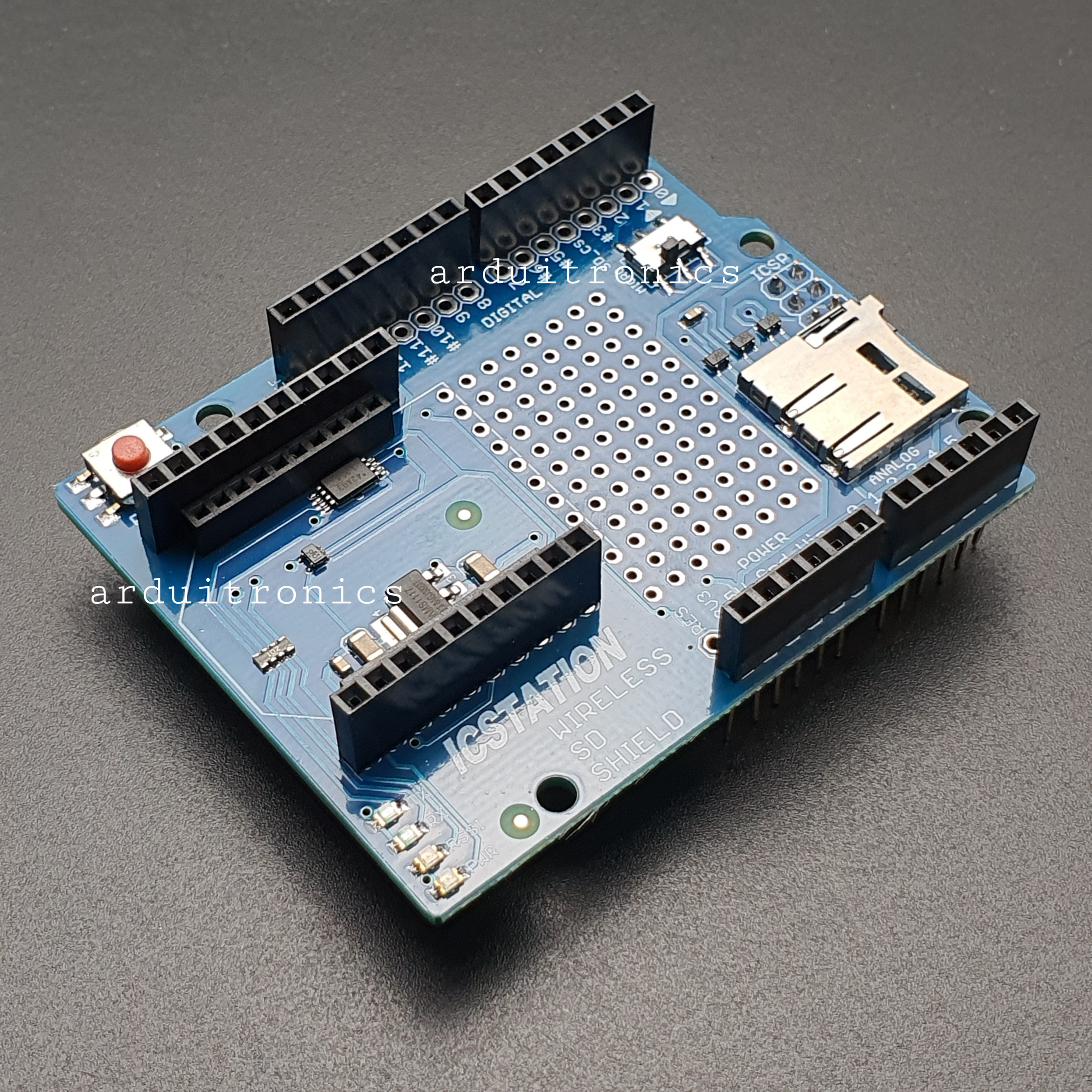 Arduino Wireless Shield Arduino Wireless Proto Shield With SD Card Slot