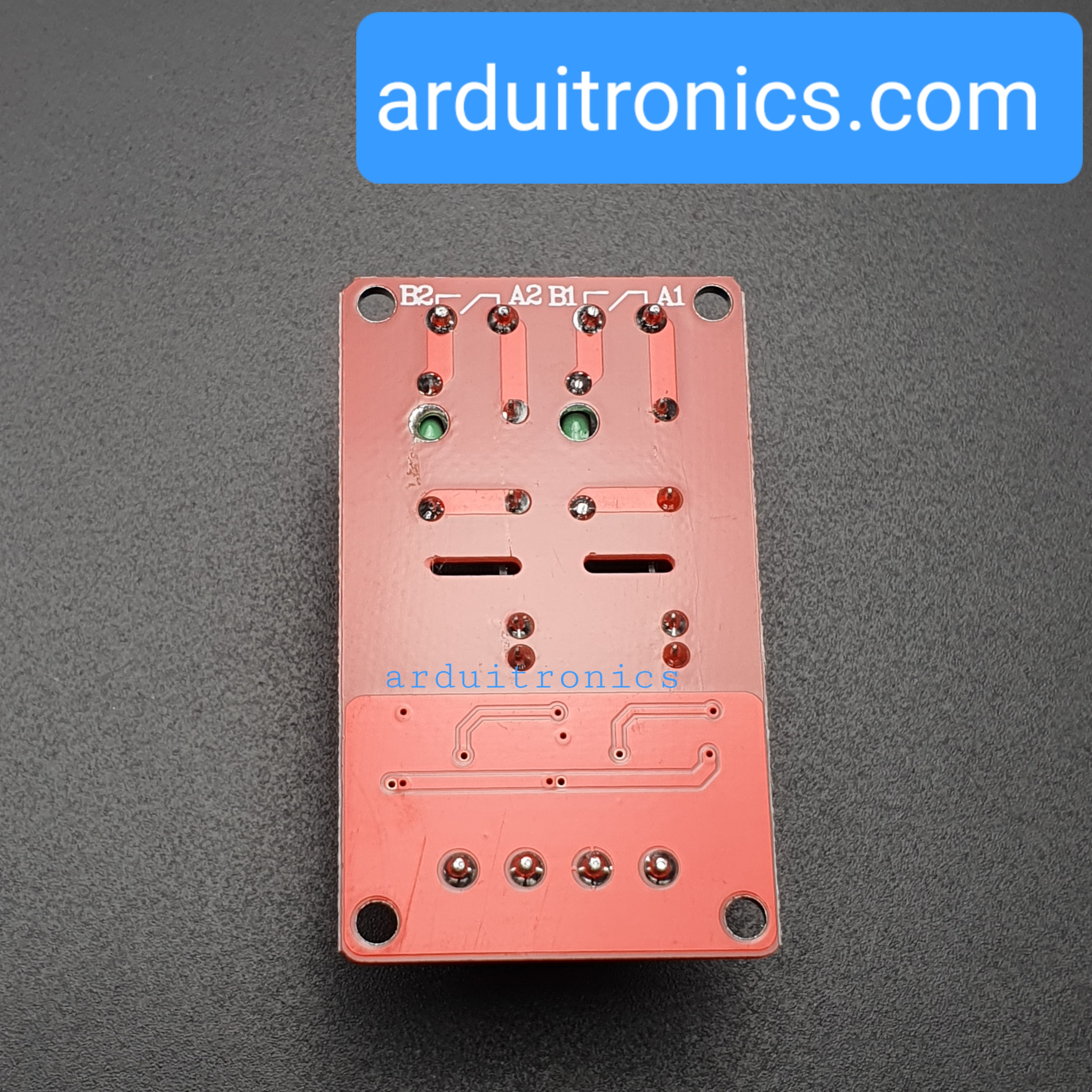 Keyes 2 Channel Solid State Relay Module (SSR) Red PCB - 5V