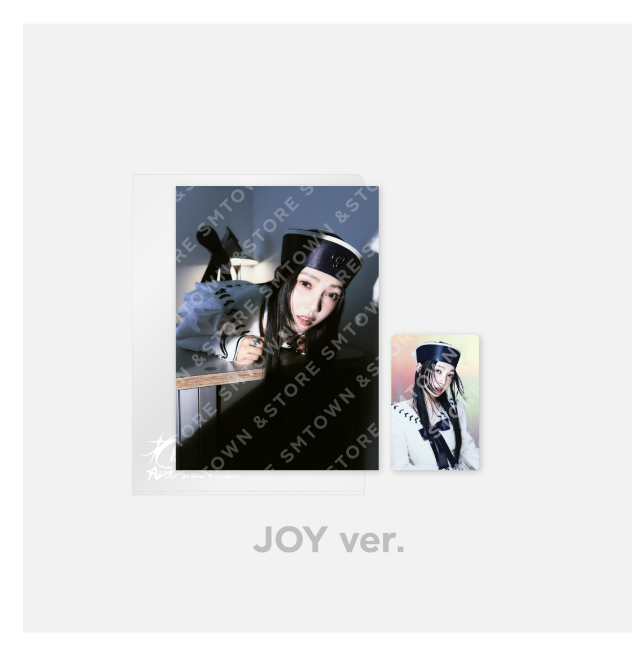 Red Velvet -Red Velvet - Cosmic MD -Postcard + Hologram Photocard แบบ Joy