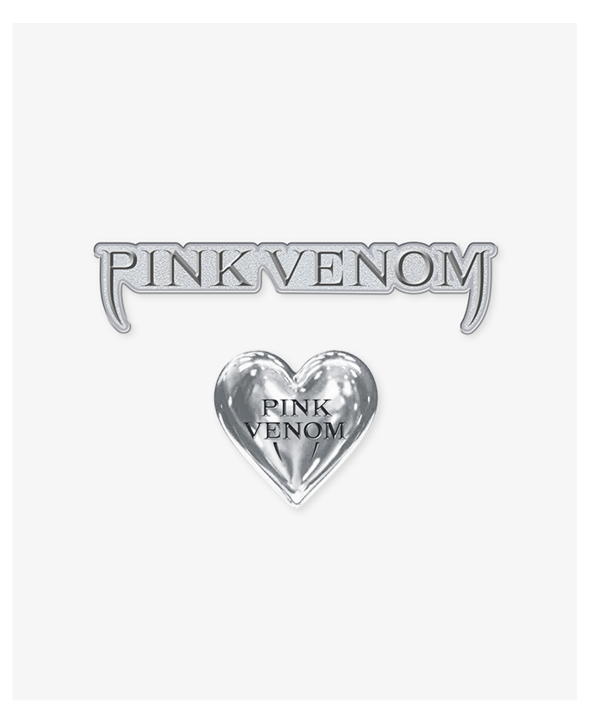 BLACKPINK -Pink Venom] Official Merch - Pin Badge