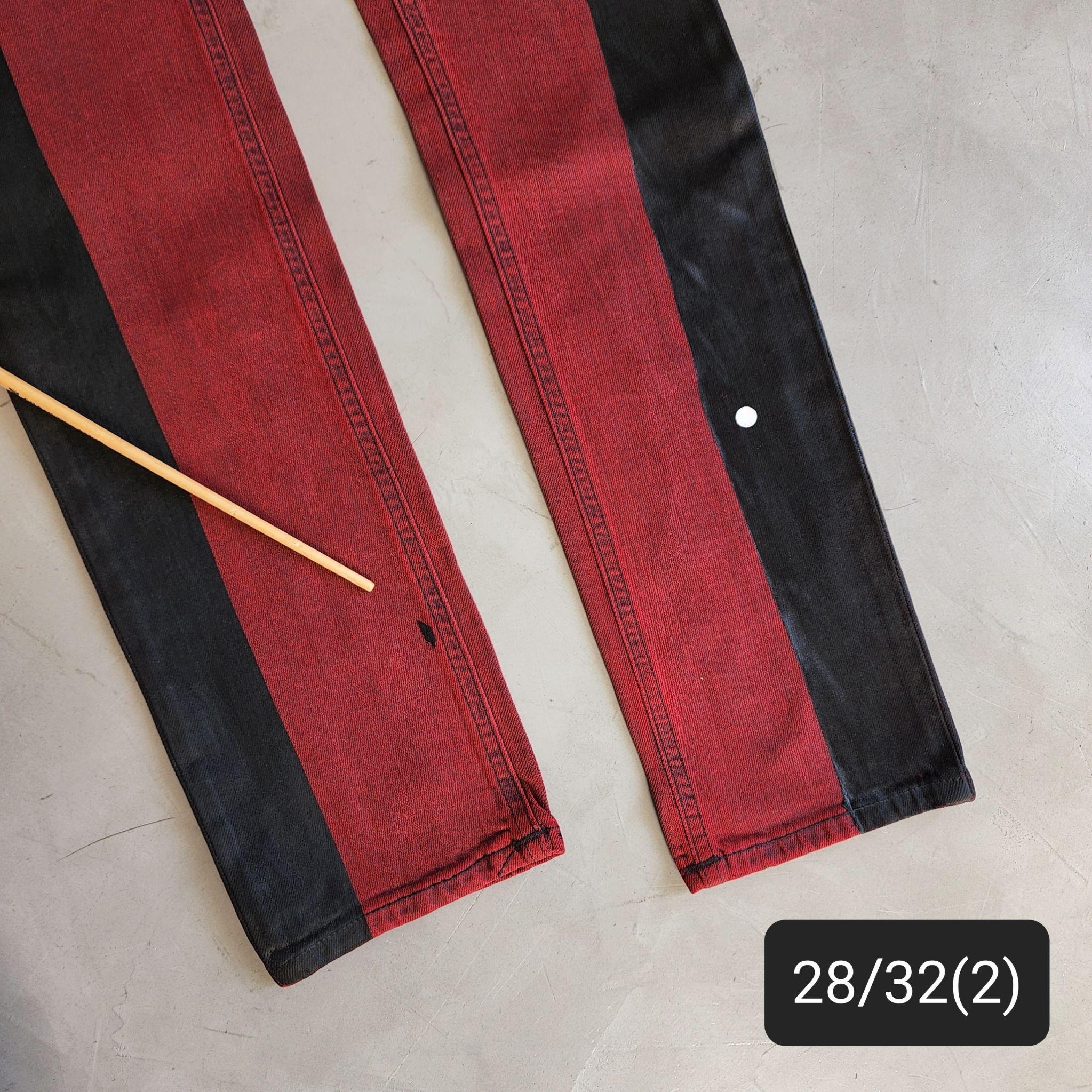 [DEFECT] High Kai Org. Black Stripe ยีนส์สกินนี่เอวสูง Nudie Jeans ของแท้ 100%