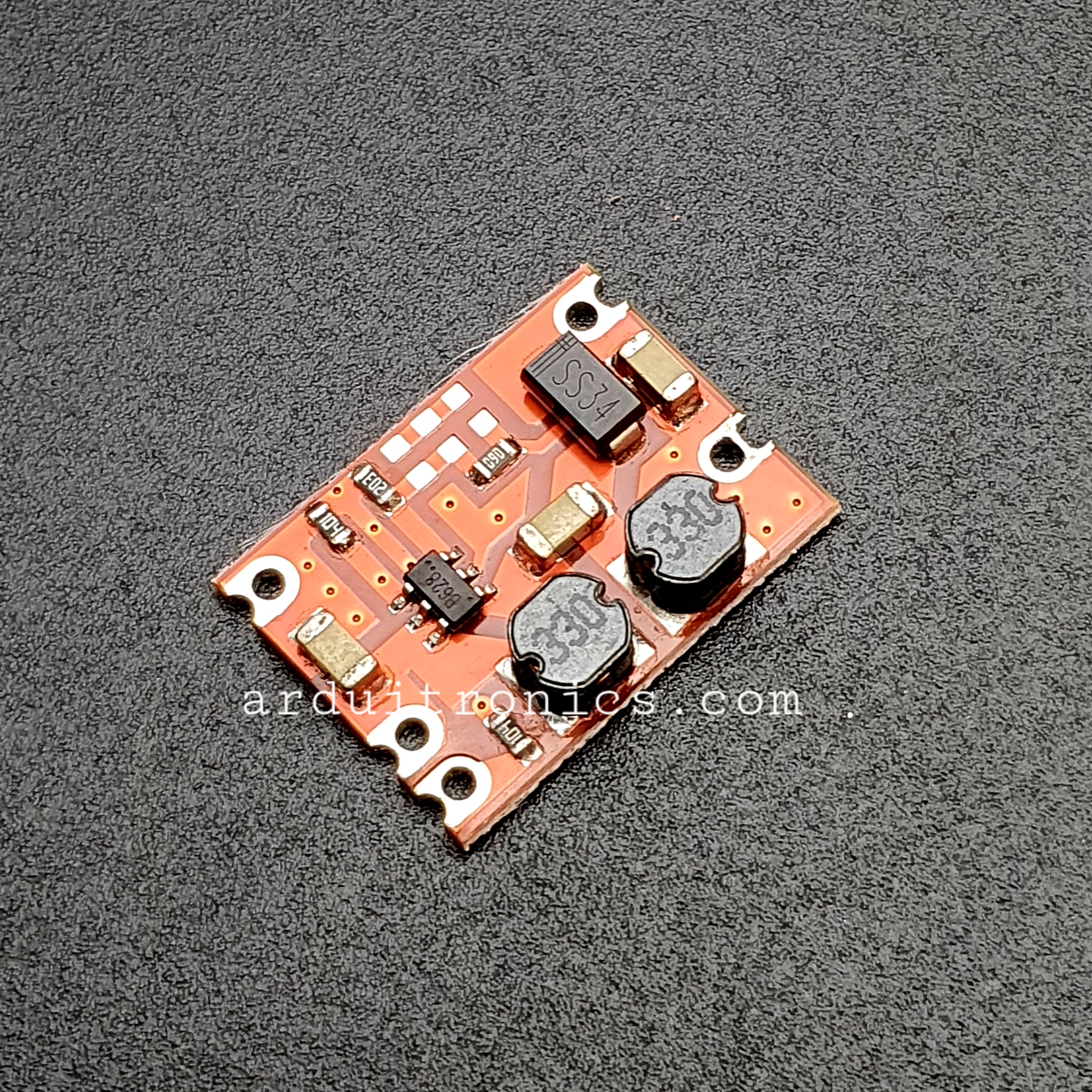 DC Automatic Step-Up and Step-Down Power Supply Module 3-15V to 4.2V 600mA โมดูลแปลงไฟ 3-15V เป็น 4.2V 600mA