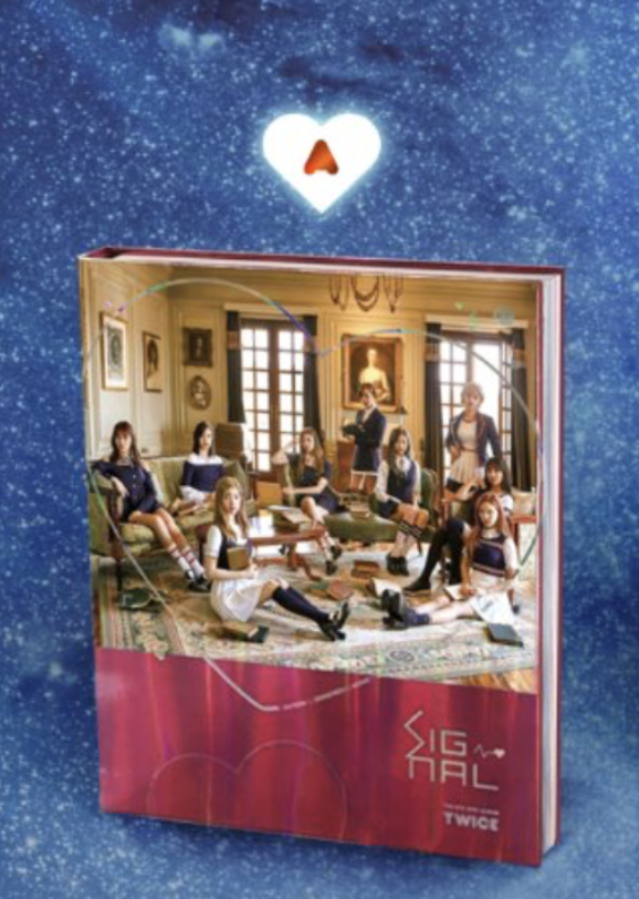 TWICE - Mini Album Vol.4 [SIGNAL] แบบ A ver สีแดง