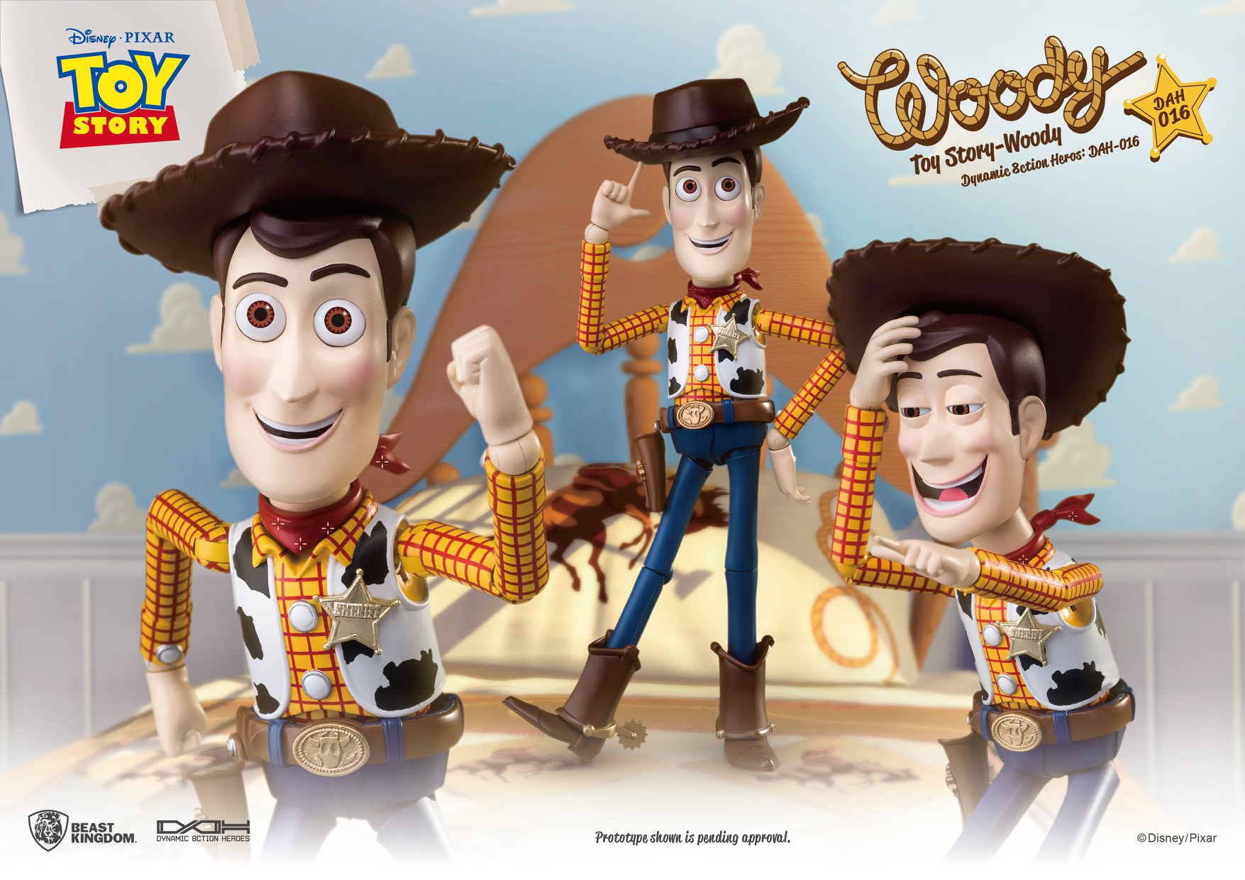 "Pre-Order" Woody: Toy Story Dynamic Action Heroes Series