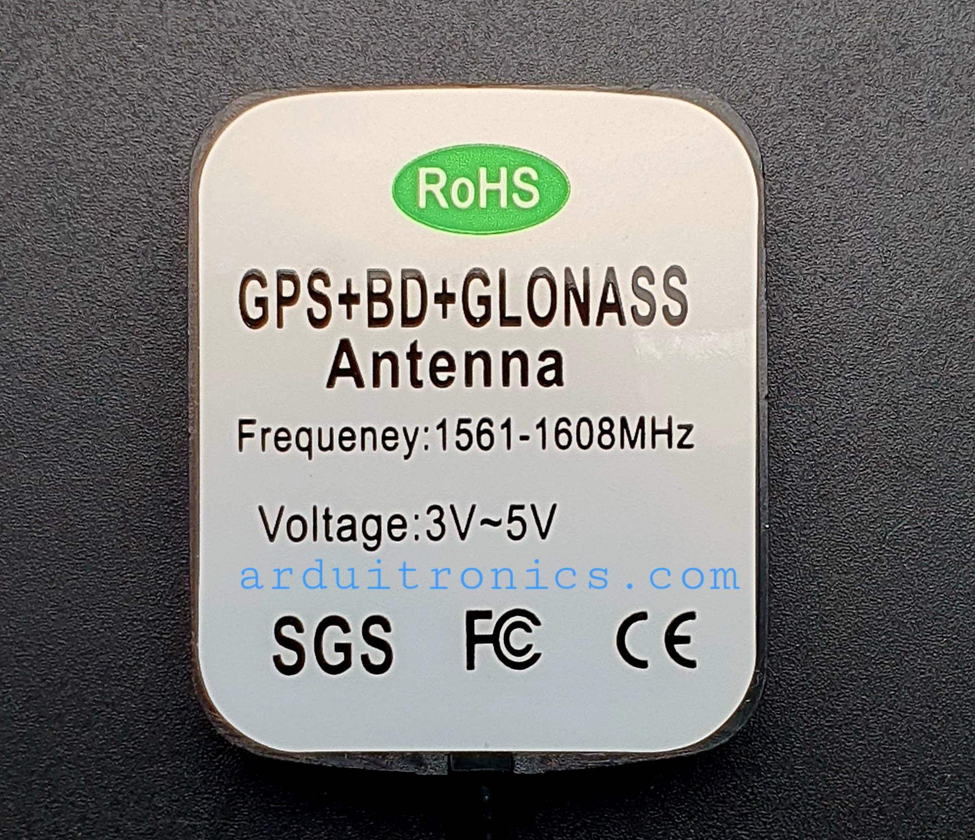 Tri-mode GPS + Beidou + GLONASS Active Antenna - Magnetic Mount (3 meter)