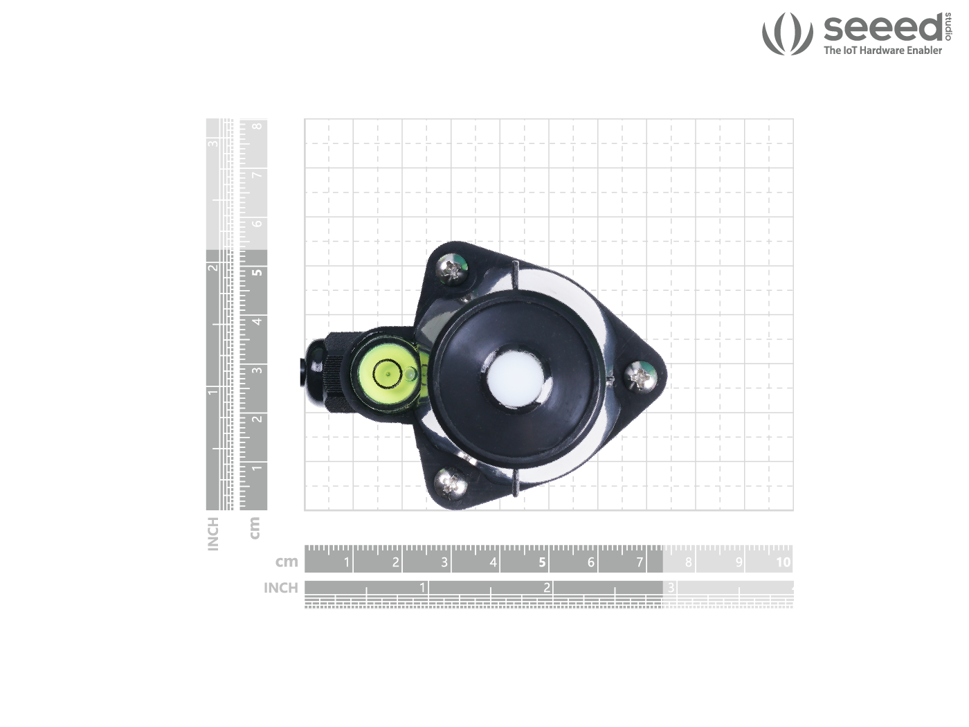 Industrial Light Intensity Sensor, MODBUS-RTU RS485 &0-2V (S-Light-02), with Waterproof Aviation Connector - แท้จาก seeedstudio