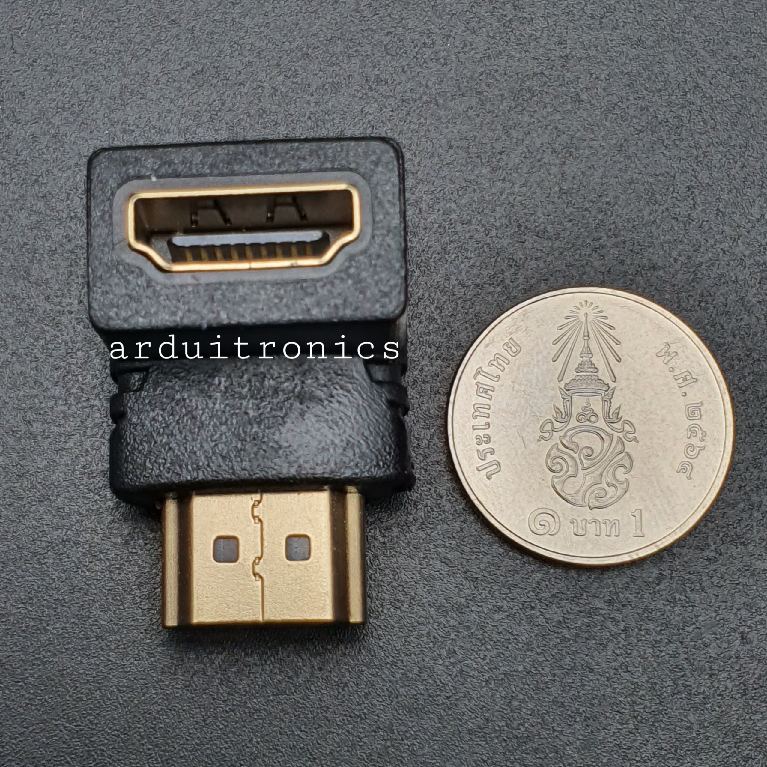 HDMI to HDMI Male To Female Adapter 90 Degree Angle