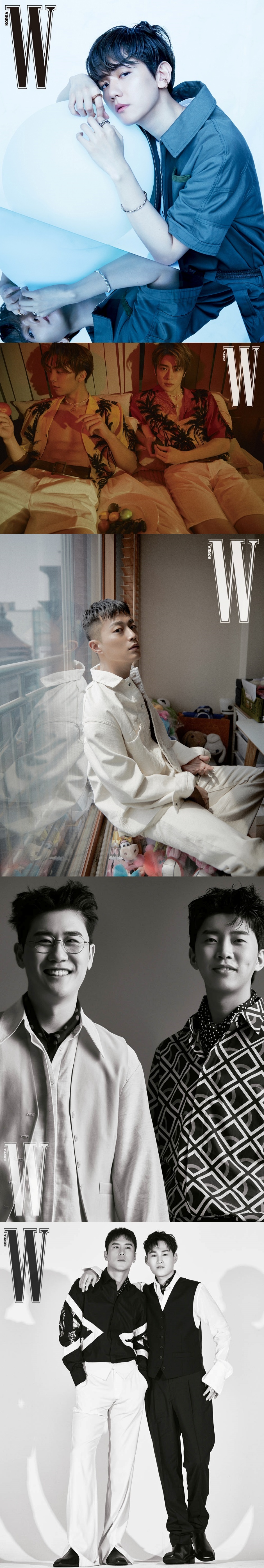 นิตยสาร W KOREA 2020.05 แบบ B ver หน้าปก BAEKHYUN
