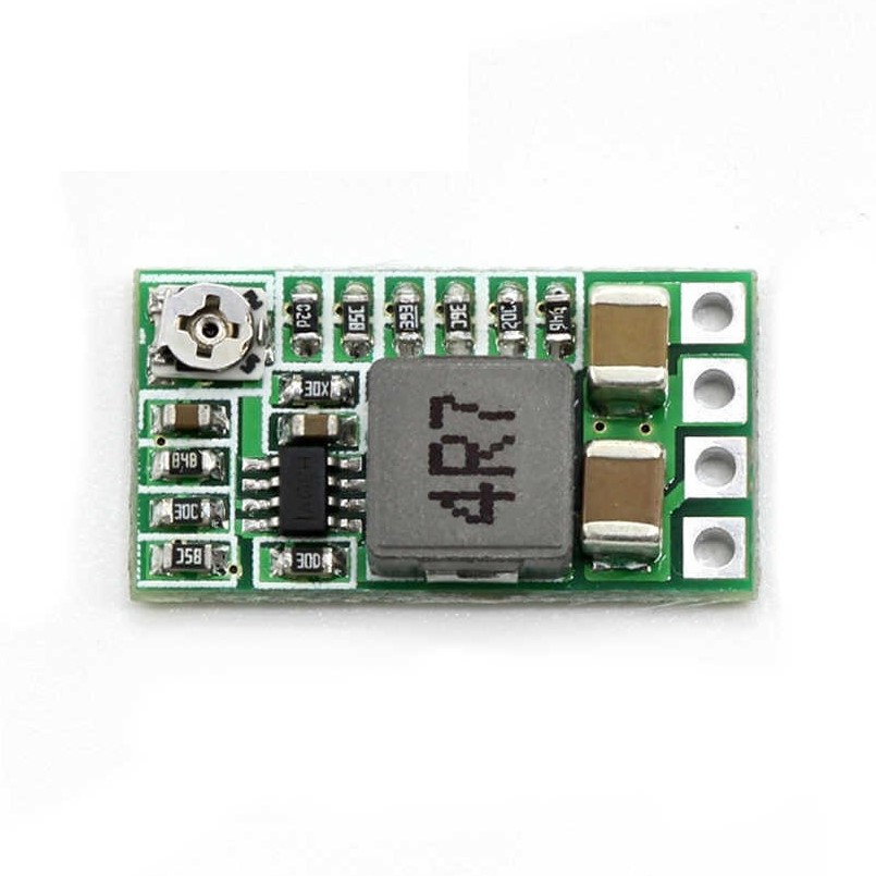 โมดูลสเต็ปดาวน์ขนาดเล็ก Mini DC-DC (12-24V to 5V 3A) Step Down Module Voltage Buck Converter Adjustable 97.5% 1.8V 2.5V 3.3V 5V 9V 12V