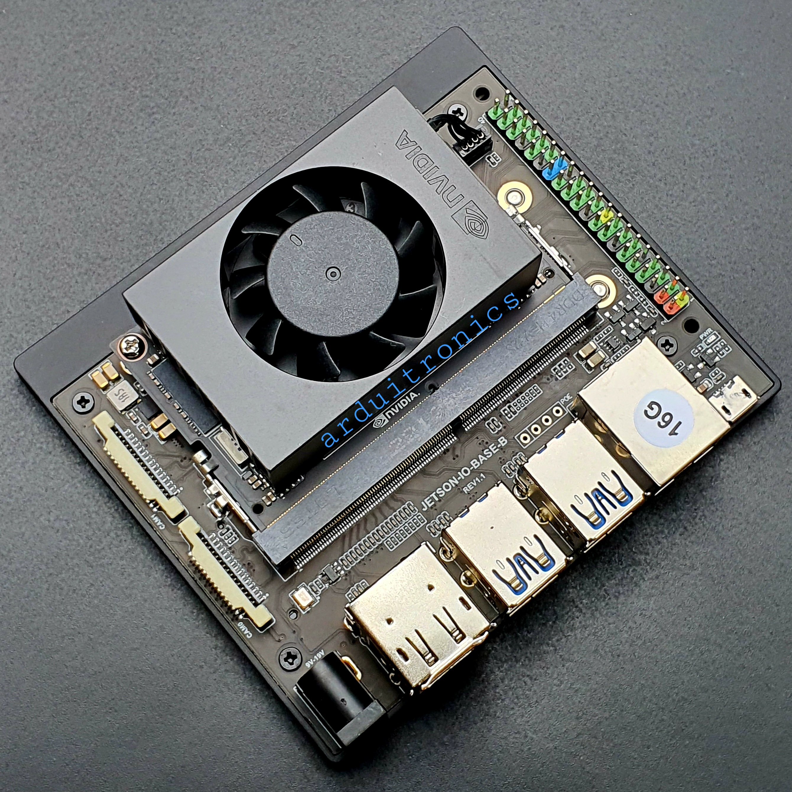 [pre-installed JetPack, 128GB SSD and WiFi] Jetson Xavier NX AI Dev. Kit (16GB RAM) - Alternative Jetson Xavier NX Dev Kit with Official Module