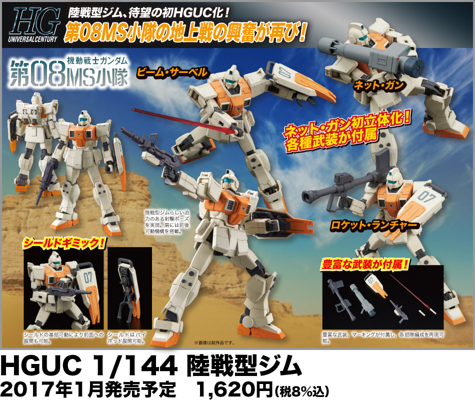 HGUC 1/144 RGM-79(G) GM Ground Type