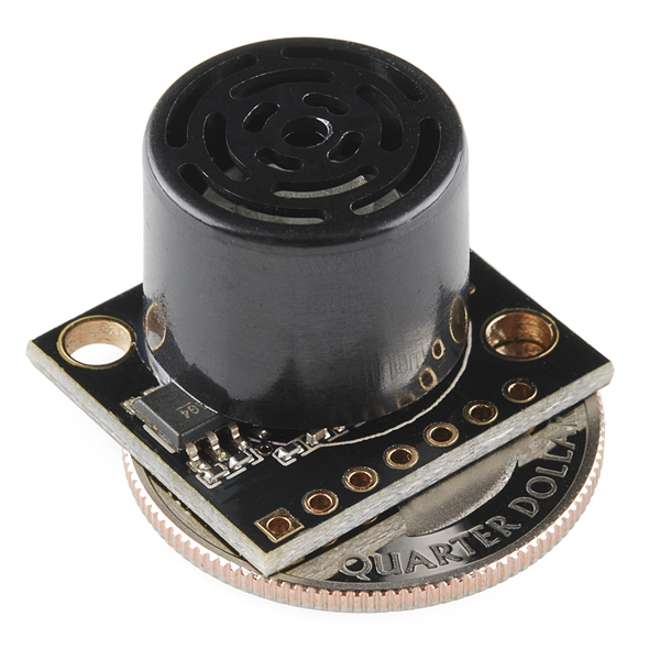 Ultrasonic Range Finder - MB1003 HRLV-MaxSonar-EZ0 (ของแท้จาก SparkFun, Maxbotix)