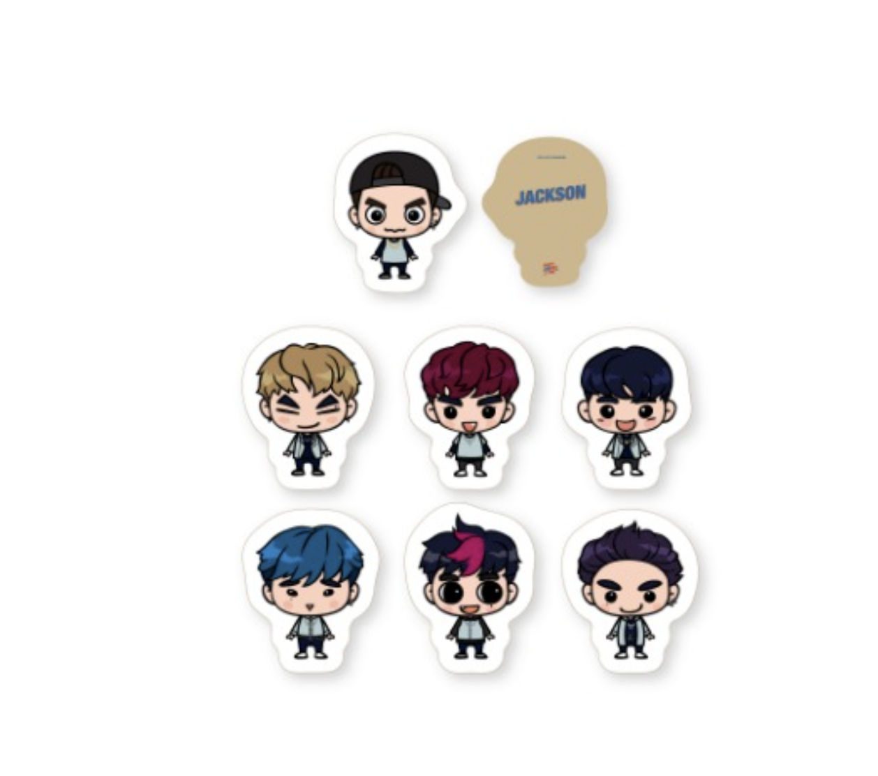 GOT7 -GOT7 ♥ I GOT7 6TH FAN MEETING OFFICIAL MD -Gotoon Cushion ระบุชื่อ