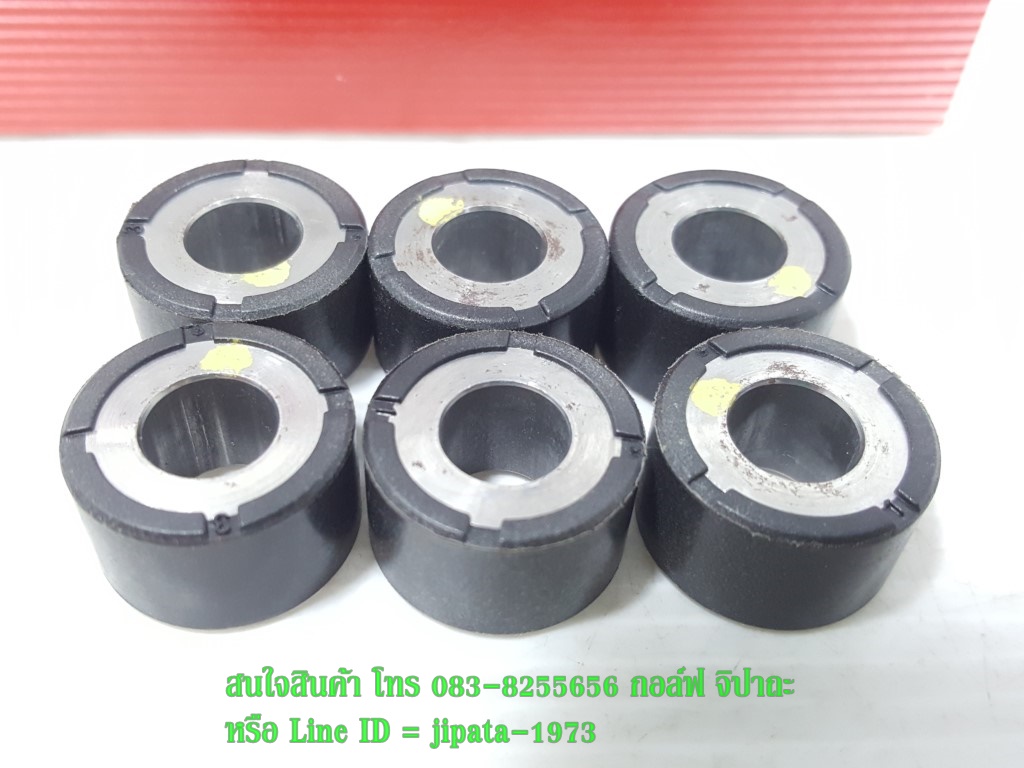 (Grand Filano) ชุดเม็ดตุ้มน้ำหนักเเรงเวี่ยง Yamaha Grand Filano,Qbix,GT125 แท้ (1ชุด มี 6 ชิ้น)