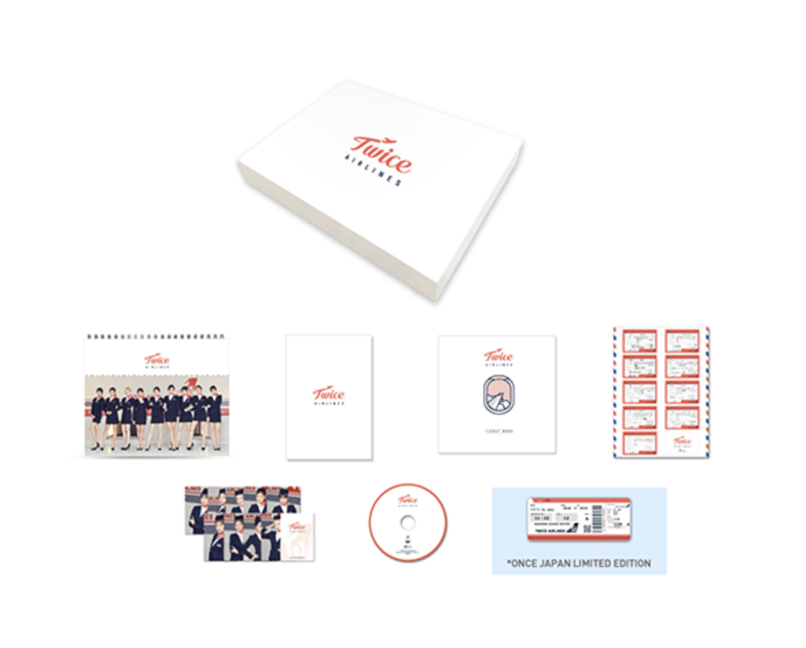 TWICE JAPAN SEASON'S GREETINGS 2019 "TWICE AIRLINES" FULL PACKAGE แบบ ONCE JAPAN shop LIMITED EDITION - ปฎิทิน