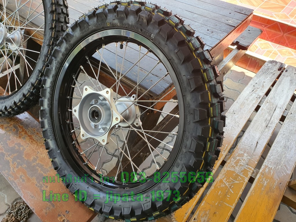 (CRF 250 Rally) ชุดวงล้อหน้า-หลัง Honda CRF 250 Rally พร้อมยาง แท้