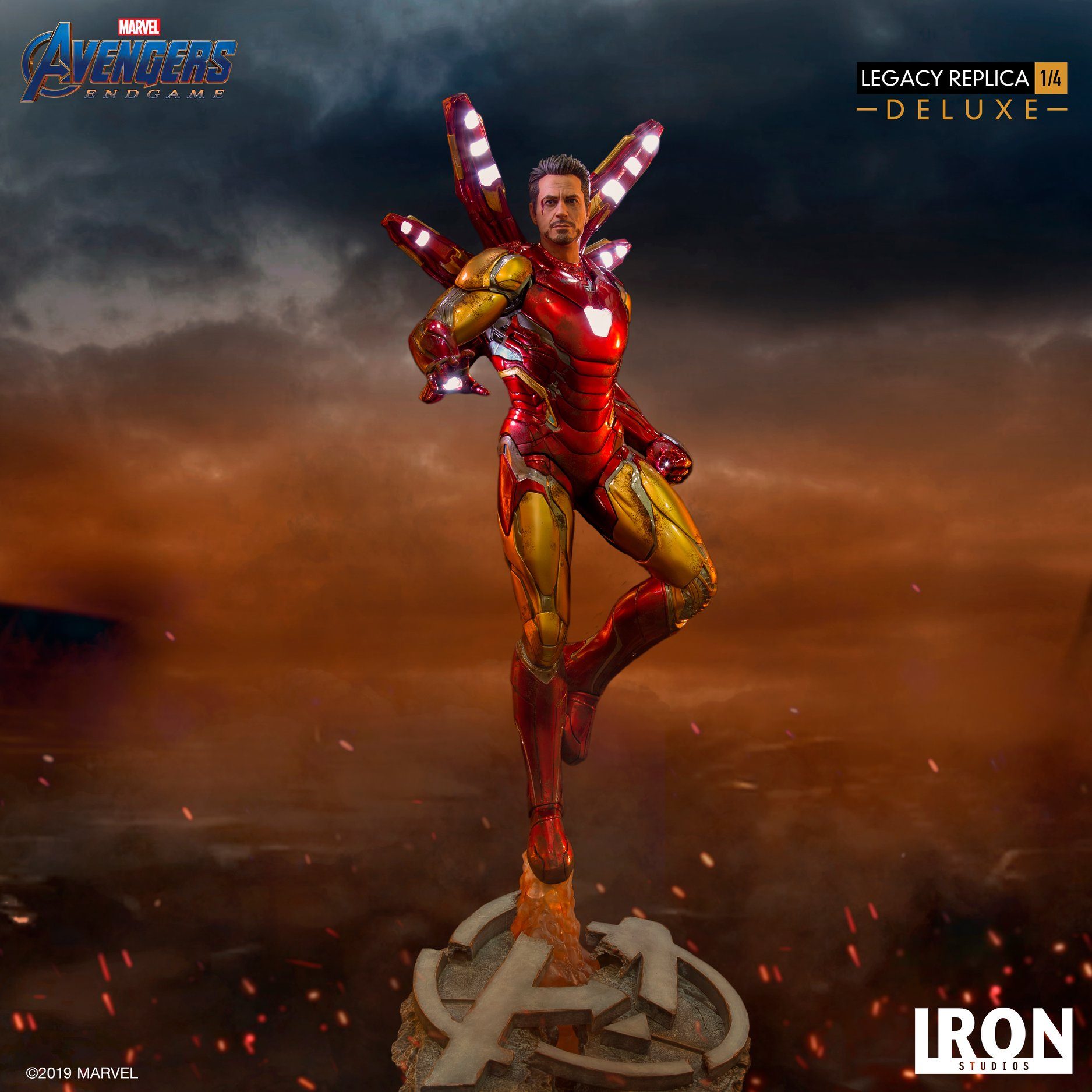 "Pre-Order" Iron Man MK85: Avengers Endgame Legacy Replica 1/4Scale (Deluxe)