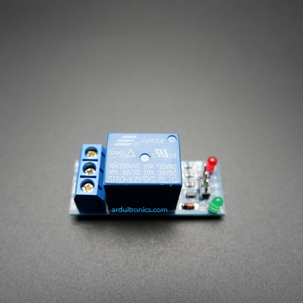 12V 1 Channel Relay Low-Level Trigger Relay Module (with LED)