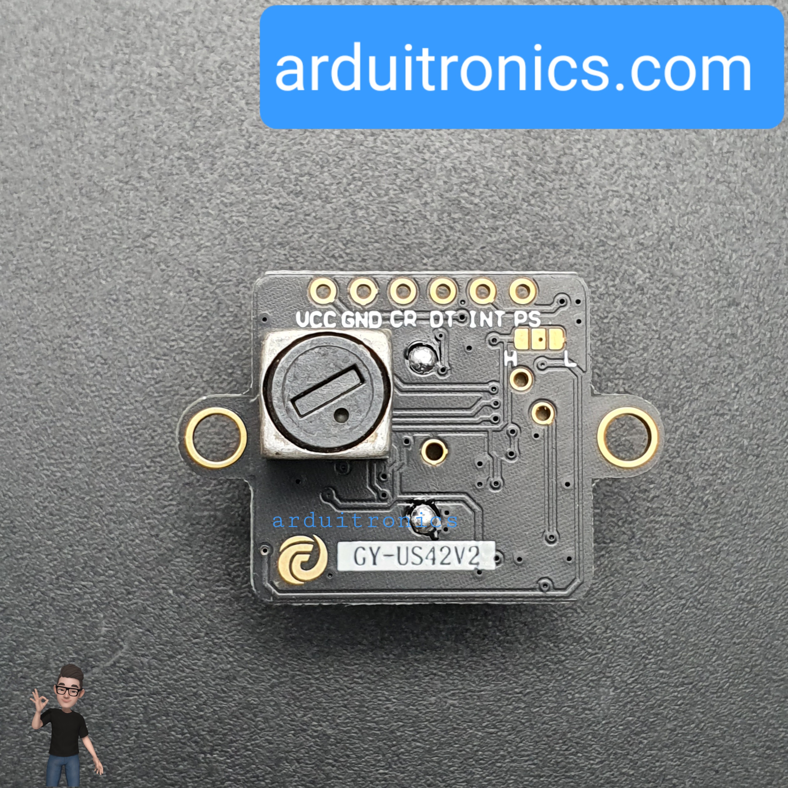 GY-US42 I2C APM Flight Control Ultrasonic Range Module for Arduino 3-5V