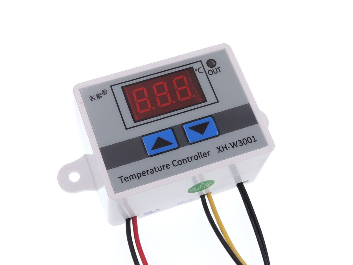 Digital Temperature Controller Thermostat Switch Probe 220V 1500W (XH-W3001)