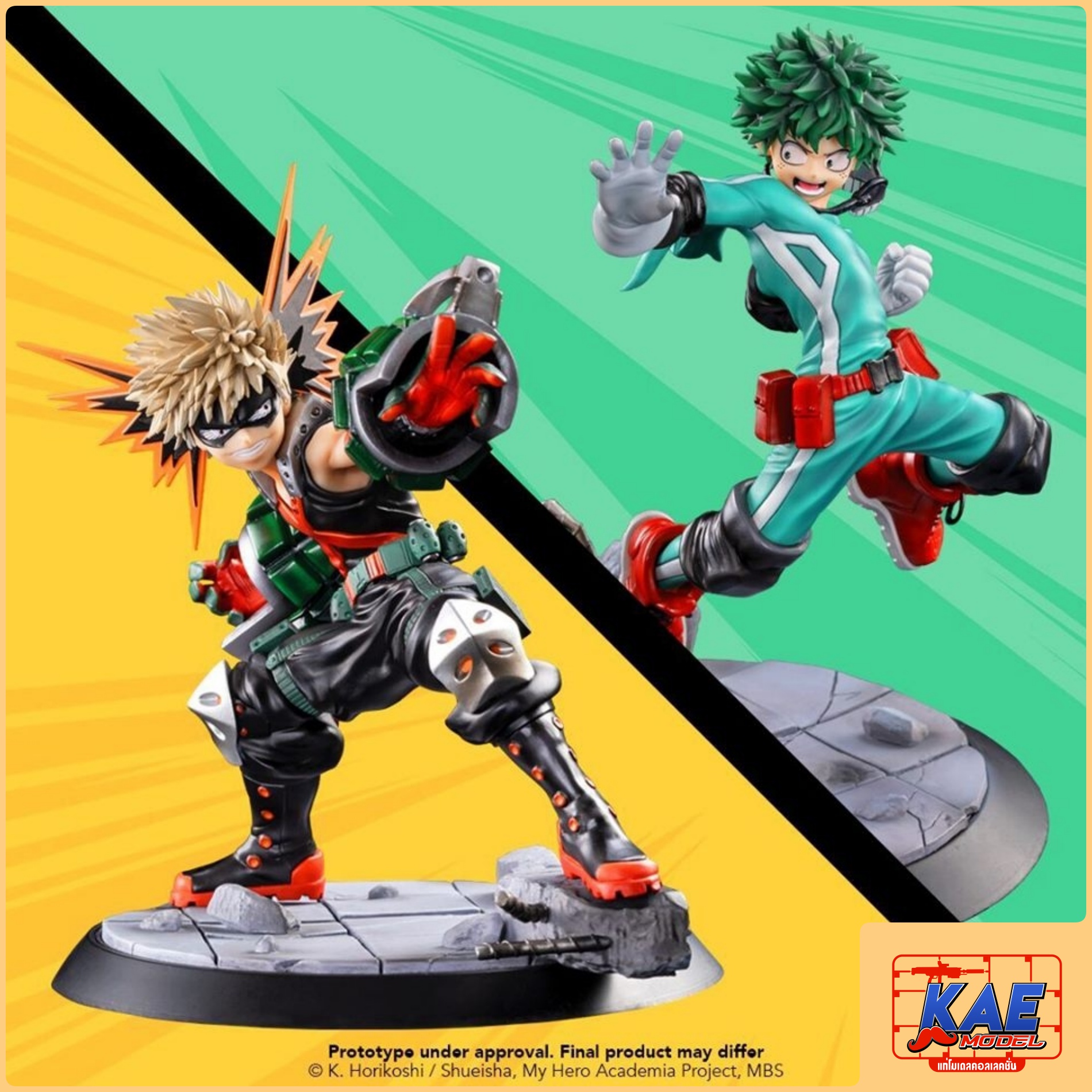 "Pre-Order" Tsume Art 1/10 Xtra Bakugo & Midoriya (My Hero Academia)