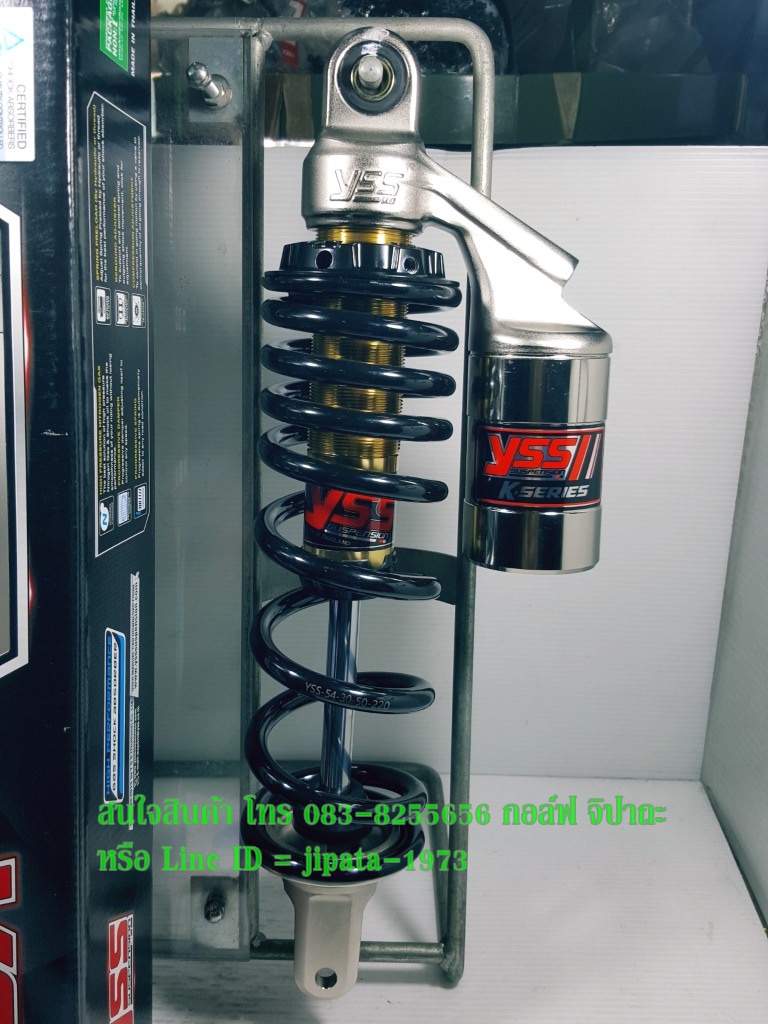 (Click 125 i) โช้คอัพหลังเดี่ยว YSS รุ่น K-Series สำหรับ Honda Click 125 i และ Honda Zoomer X และ Yamaha TTX