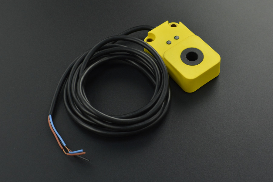 Ring Inductive Proximity Sensor (10mm Hole Diameter) - แท้จาก DFRobot