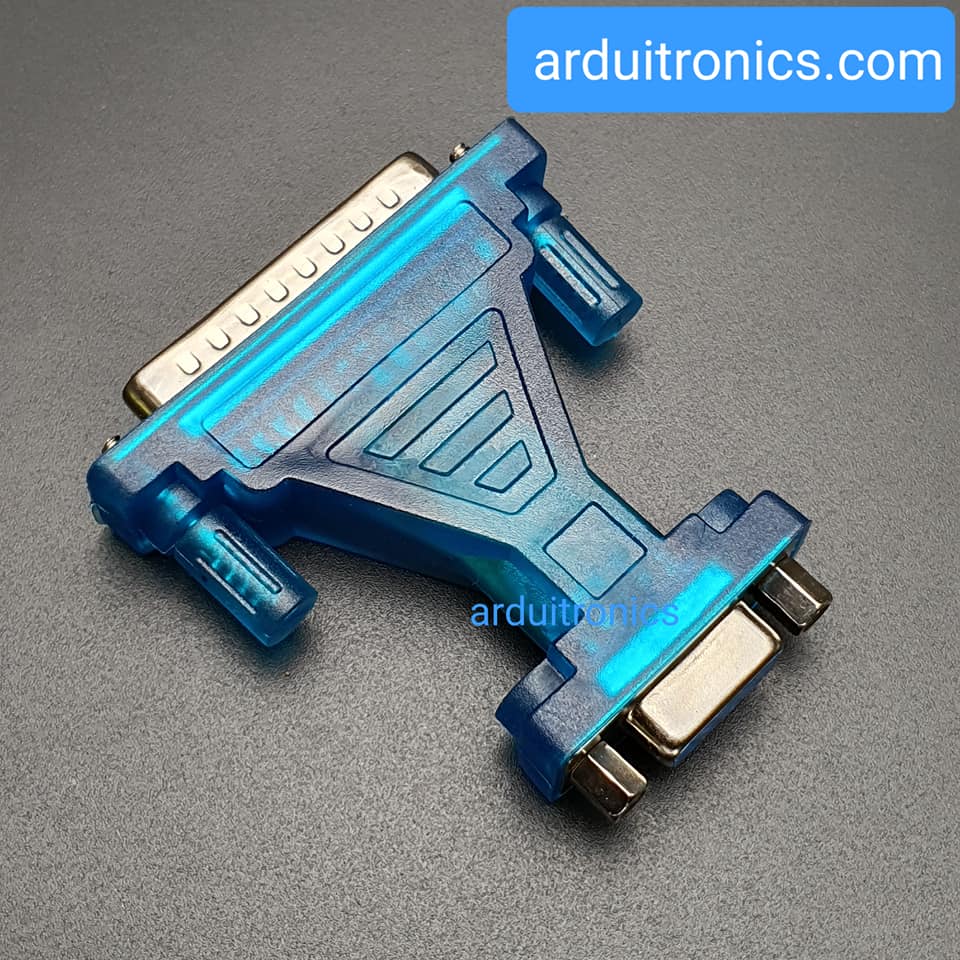 9 Pins Serial RS 232 DB9 Female to DB25 Male Adapter Converter