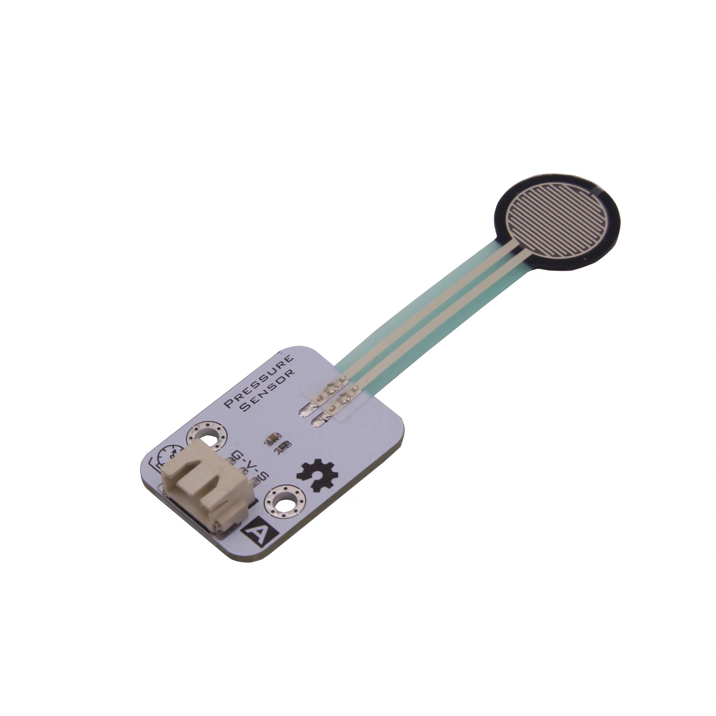 Thin Film Pressure Sensor (FSR) for Arduino/ESP32 + Free XH2.54-3P Cable PCB สีขาว
