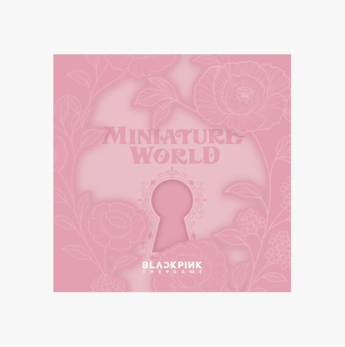 BLACKPINK -THE GAME PHOTOCARD COLLECTION_BLACKPINK's MINIATURE WORLD