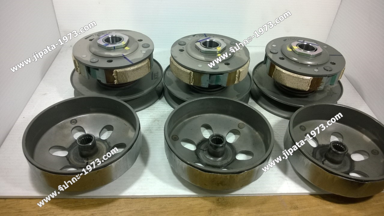 ชุดล้อขับสายพานหลัง พร้อมผ้าครัช ชุดใหญ่ Honda Zoomer X แท้