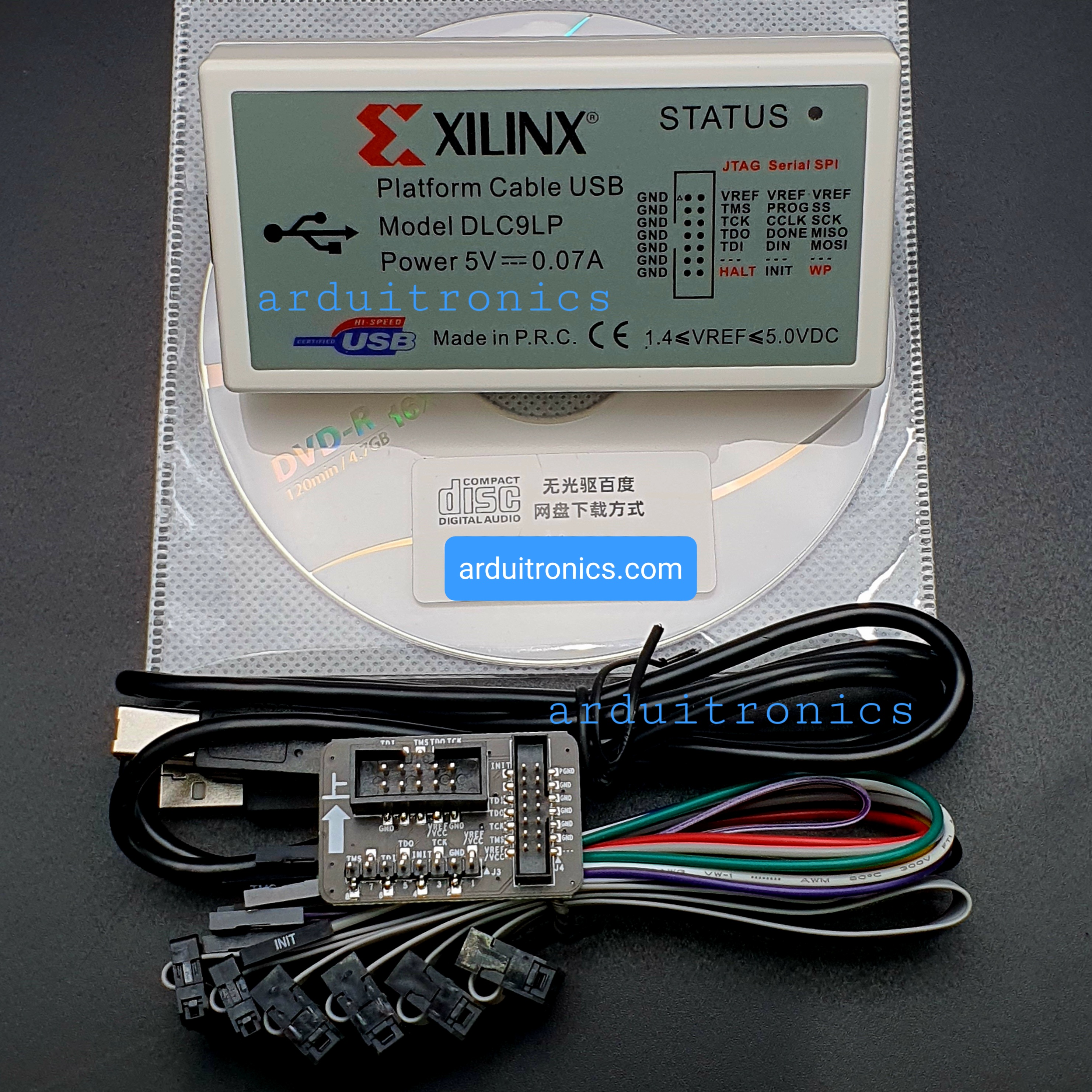 Xilinx Platform USB Cable DLC9LP