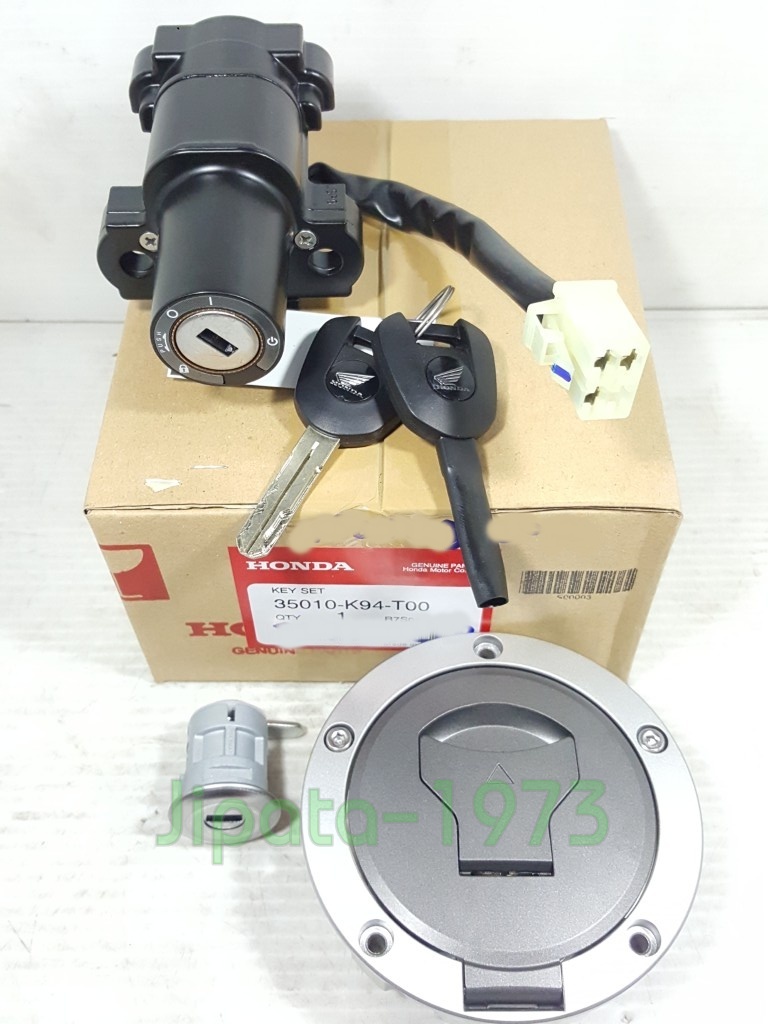 (CB150 R) ชุดสวิทช์กุญแจ ชุดใหญ่ พร้อมฝาถังน้ำมัน Honda CB150R แท้