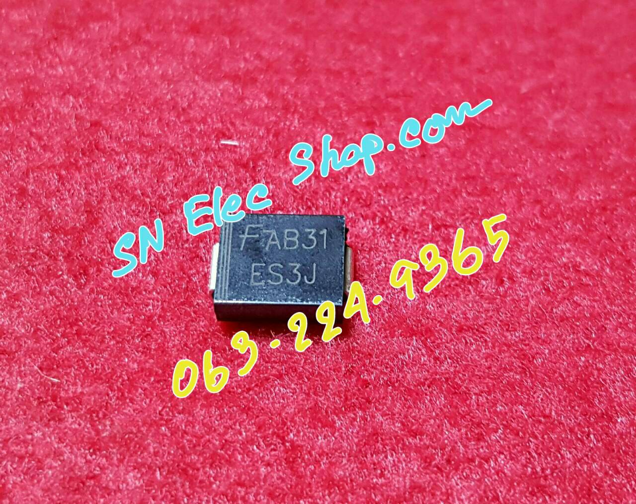 Diodes : ES3J ultra fast diode 3A 600 V voltage of 1.7 V SMD original