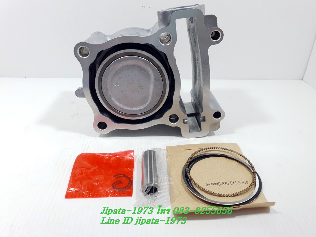 (Mslaz) ชุดเสื้อสูบพร้อมชุดลูกสูบแหวนครบชุด Yamaha Exciter,Mslaz,R15 ตัวแรก งานเกรดเอ