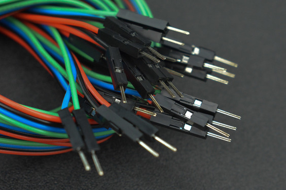 Gravity: 4Pin PH2.0 to DuPont Male Connector I2C/ UART Cable Pack (30cm) - แท้จาก DFRobot