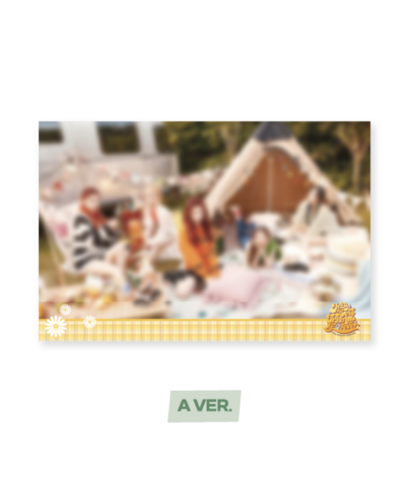 ITZY - 2021 BEST FRIEND’S STORE -FABRIC POSTER แบบ A ver