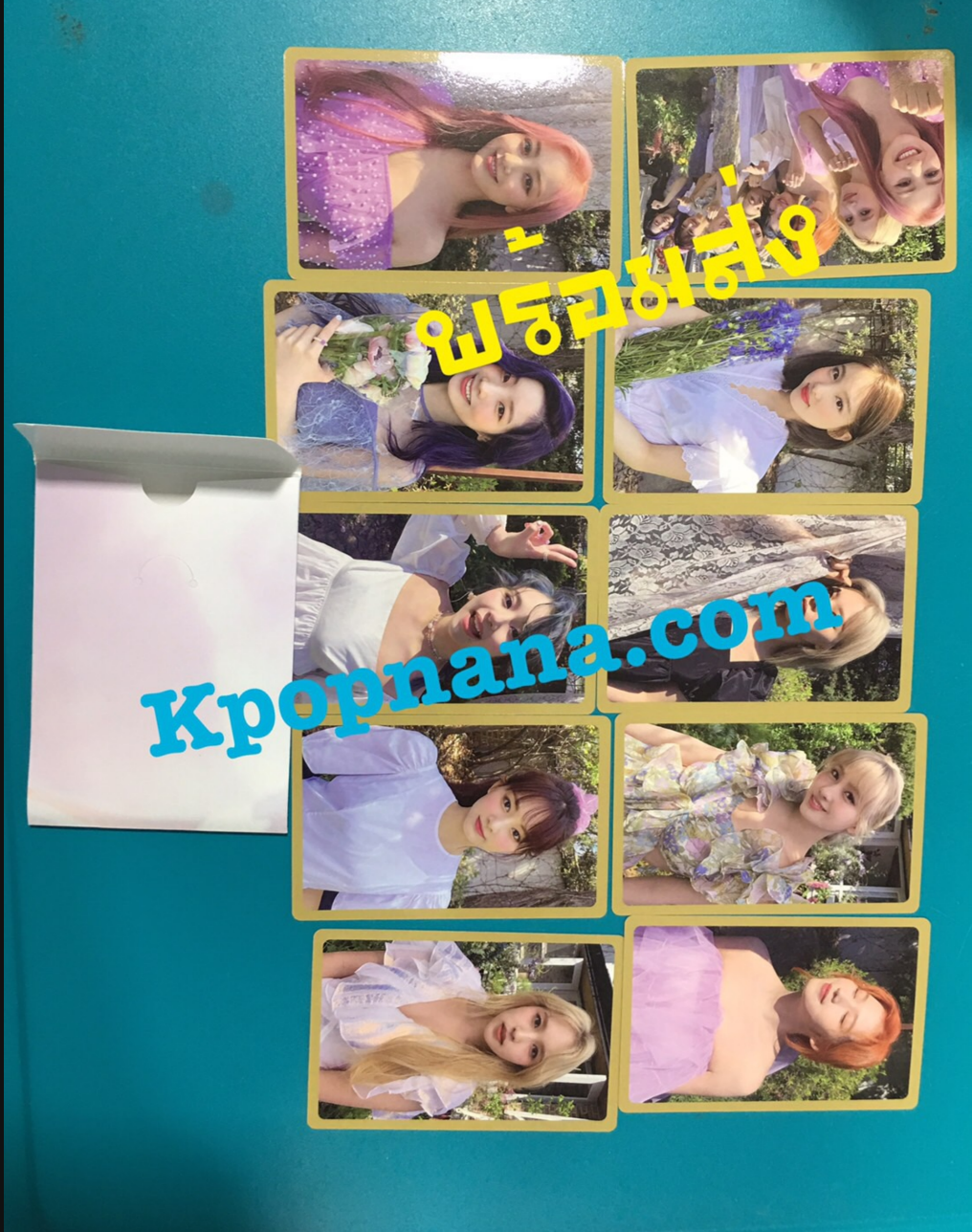 TWICE - Mini Album Vol.9 [MORE & MORE] ของแถม พิเศษ รอบ พรีออเดอร์ photocard set 10 แผ่น แบบที่ 2
