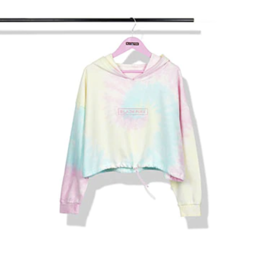 BLACKPINK - JAPAN 1st FULL ALBUM「THE ALBUM -JP Ver.-」 GOODS - ของสะสม - Logo hoody (Short) ระบุsize
