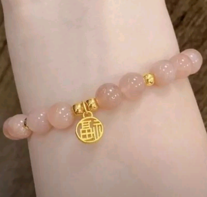 2อัน59 กำไล สร้อยข้อมือจี้ หิน นำโชค ยาว16cm