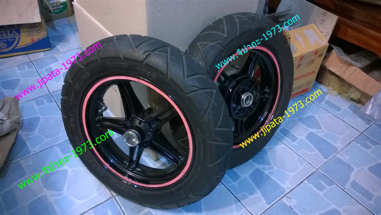 ล้อแม็กแท้พร้อมยาง Kawasaki New KSR มือ 2
