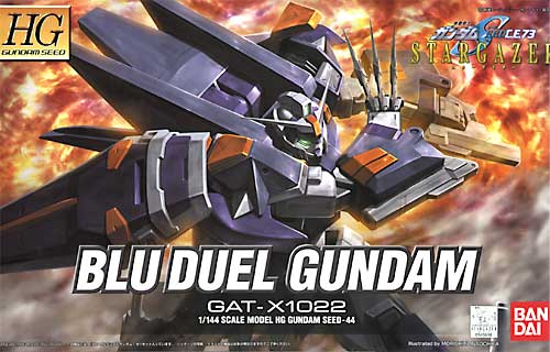 HG 1/144 GAT-X1022 Blu Duel Gundam