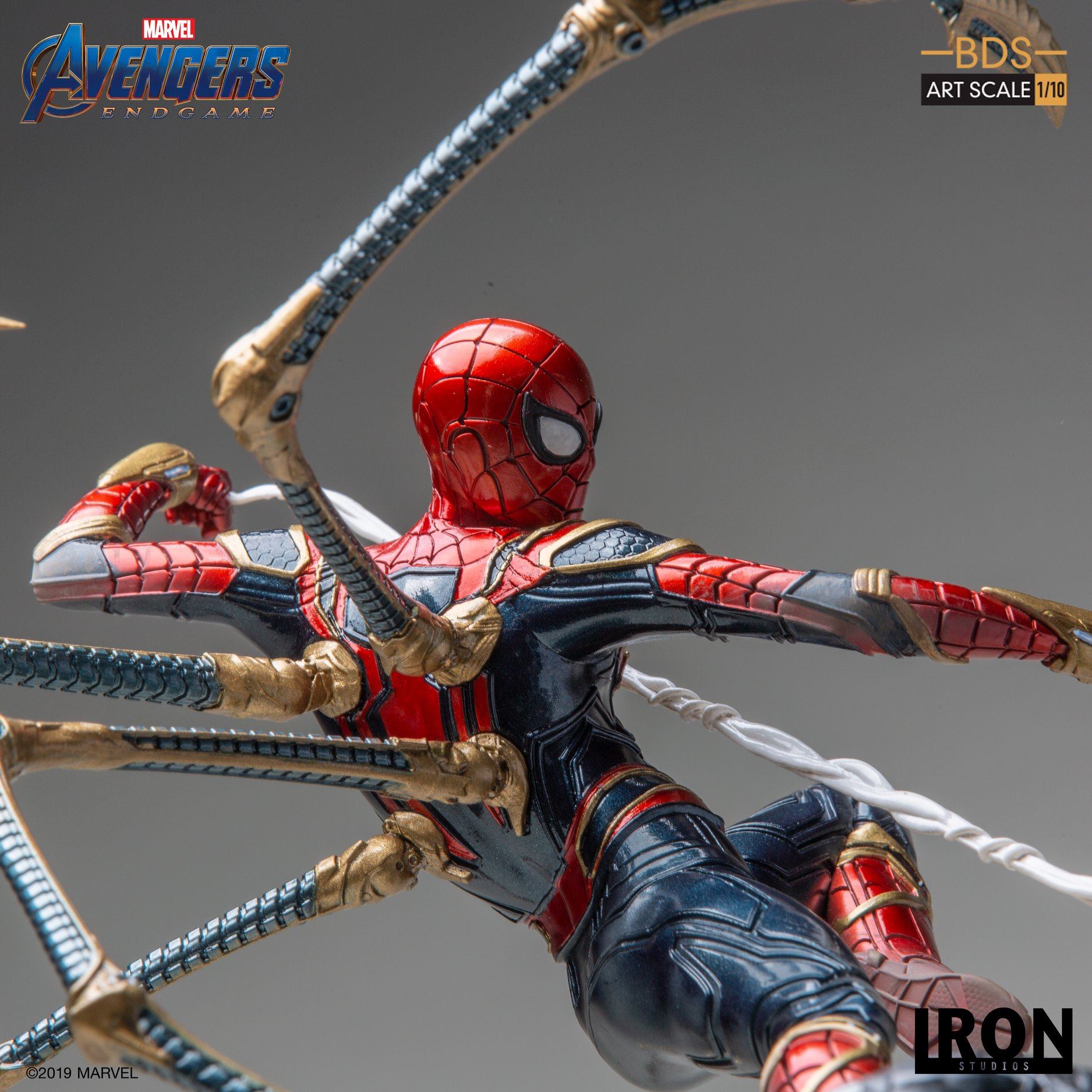 Iron Spider vs Outrider: Avengers Endgame BDS 1/10Scale