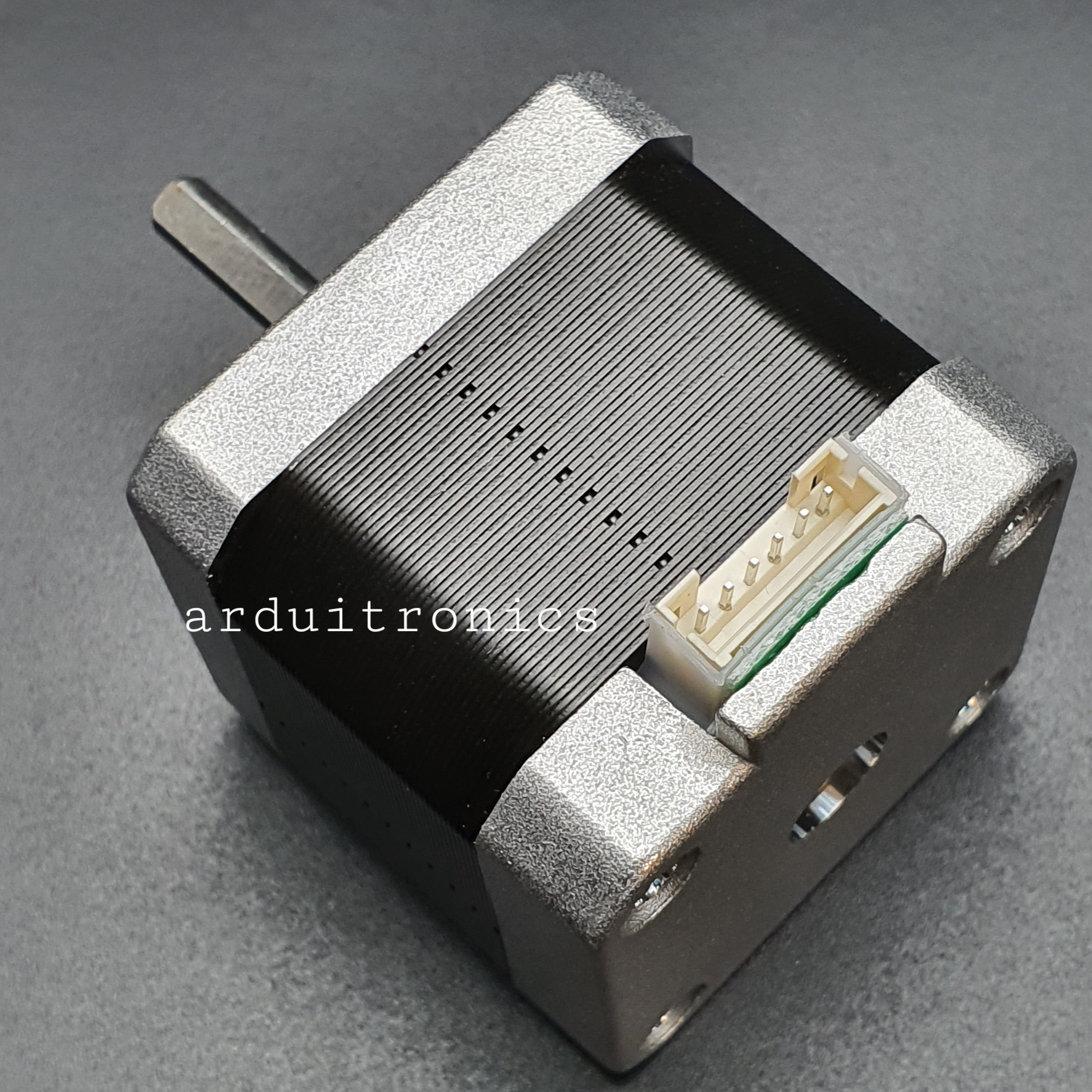 Stepping Motor แรงบิด 0.28 N.m - 0.84A (42HB34F08AB) Size 42 x 42 x 40 mm